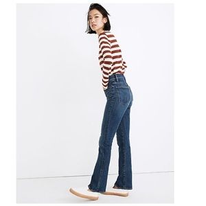MADEWELL🧵Skinny Flare Jeans in Abney Wash